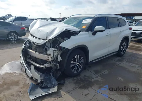 2021 Toyota Highlander Xle из США, поврежденный, VIN 5TDGZRAH7MS532829